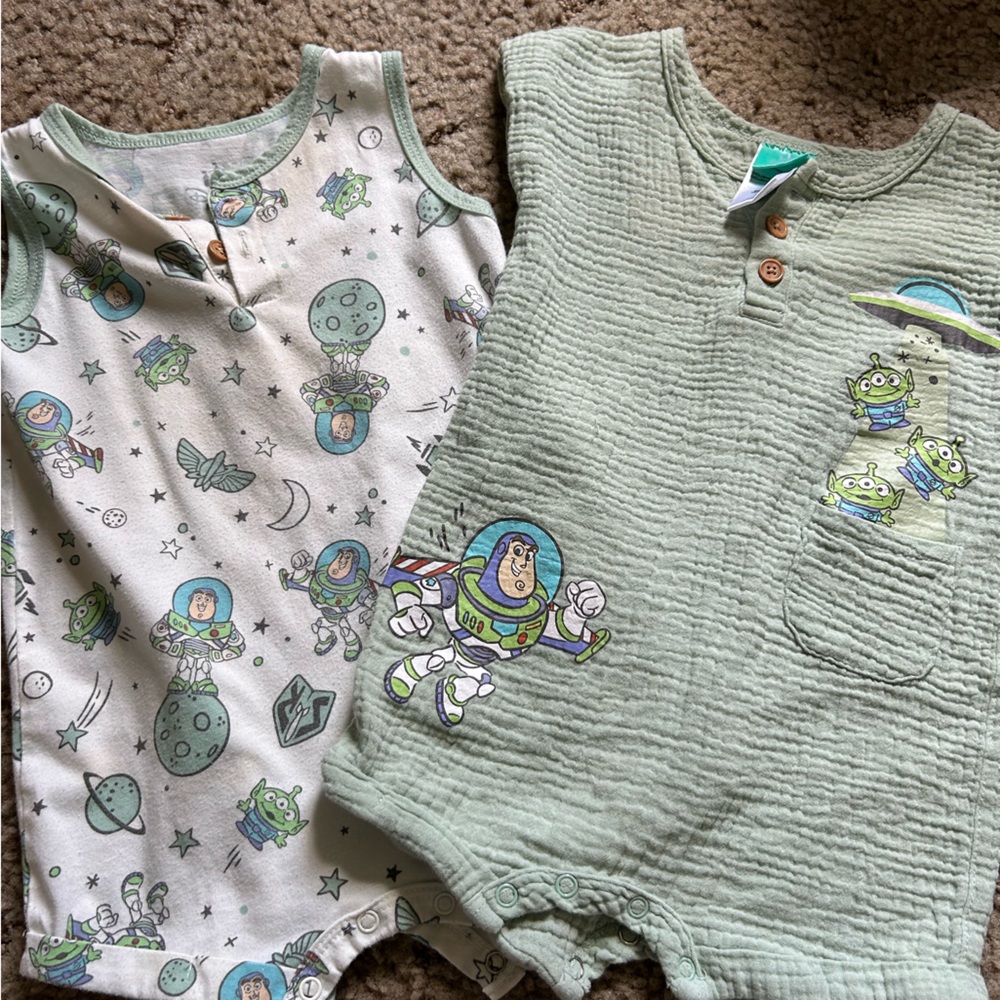 Disney Baby 24 Months Rompers Lot of 2